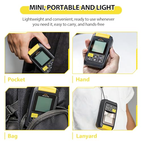 Image of 6 in 1 Fiber Optic Tester with Optical Power Meter,-50~+30dBm,VFL Function & RJ45 Cable Test, 850-1625nm Multi-Wavelength, Type-C Rechargeable, 500 Data Storage, Backlight Display, Handheld Tool
