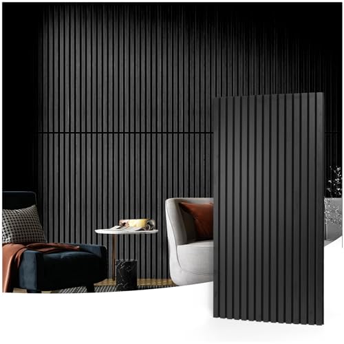 Art3d Akustikpaneele 60 x 120 cm MDF 4 Holz-Akustikplatten...