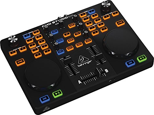 Behringer CMD STUDIO 2A Ultra-Portable Dual-Deck DJ MIDI Controller with 4 Channel Audio Interface - Thumbnail 6