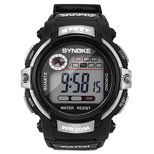 Sveglia digitale a LED luminoso in acrilico con