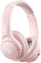 Anker Soundcore Q20i（Bluetooth 5.0 ワイヤレス ヘッドホン）ハイブリッドアクティブノイズキャンセリング/ハイレゾ対応（有線） / 外音取り込みモード/重低音 / 最大60時間長時間音楽再生 / サウンドカスタマイズ可能/専用アプリ対応 ピンク