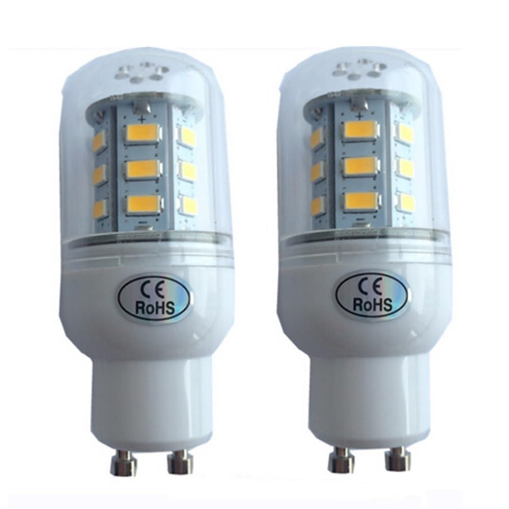 NXCVBNKZJ KJXP Lighting, Pack of 10, Led Corn Bulb AC220V GU10 5730SMD 24LED/36LED/48LED/56LED/69LED Lamps Led Spot Bulb(Cold White,GU10 24LED)