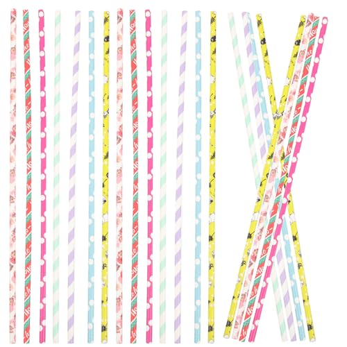 ROMISBABA 50個 綿菓子スティック カラフル紙製キャンディーホルダー 滑らか設計で手に優しい マシュマロ串やキャンディ棒に 綿あめ用ペーパ