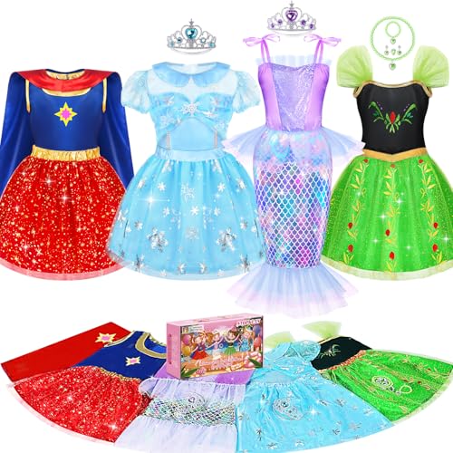 Disfraz de Princesa para Niñas, Set 16 Piezas