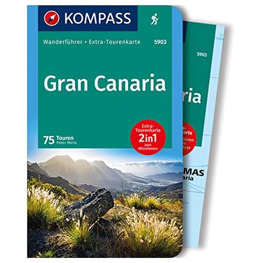 Gran Canaria: Wanderführer mit Extra-Tourenkarte 1:50000, 75 Touren, GPX-Daten zum Download.: 5903