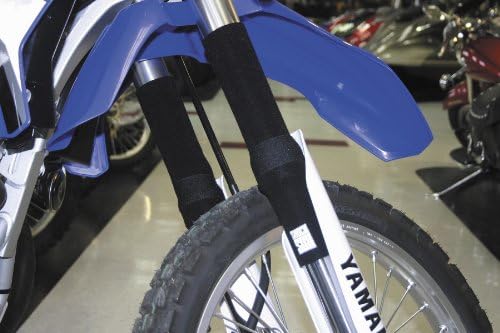 Shock Sox Inverted Forks Seal Protector 6 Inches Off-Road Motorcycle Accessories - Blue