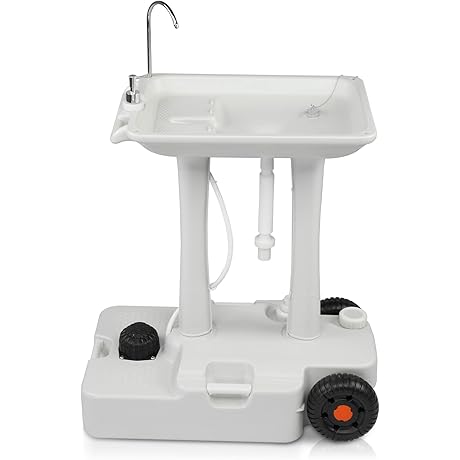 VINGLI 30L Upgraded RV Shower Basin: Hygiene on the Go