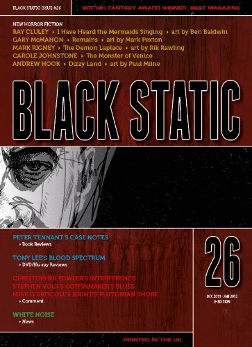 Cover of Black Static, Issue 26 December 2011-January 2012