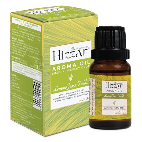 Image of Lemongrass Aroma Oil - Refreshing Citrus Fragrance for Diffuser (15 ml)