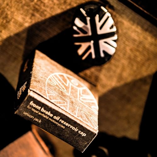 Image of Oil Cap Compatible with Royal Enfield Motorcycles - Cafe Twin x Trip Machine (Front Break Oil Cap)
