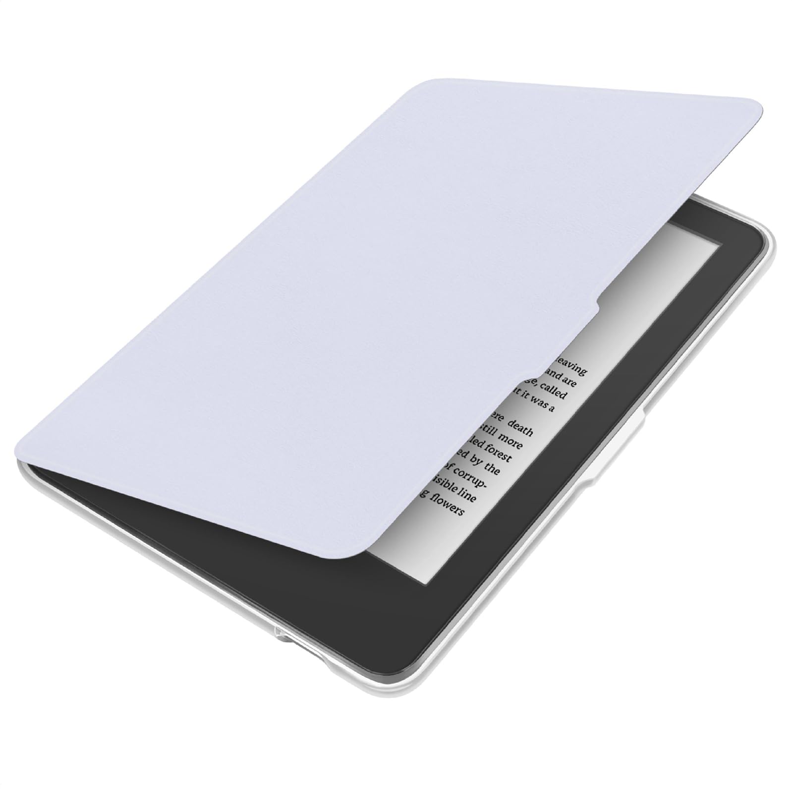 Pelle PC TPU Cover Compatibile Kobo Clara Colour Clara BW Clara 2E Flip Case Cinturino Guscio Rigido Posteriore Purple