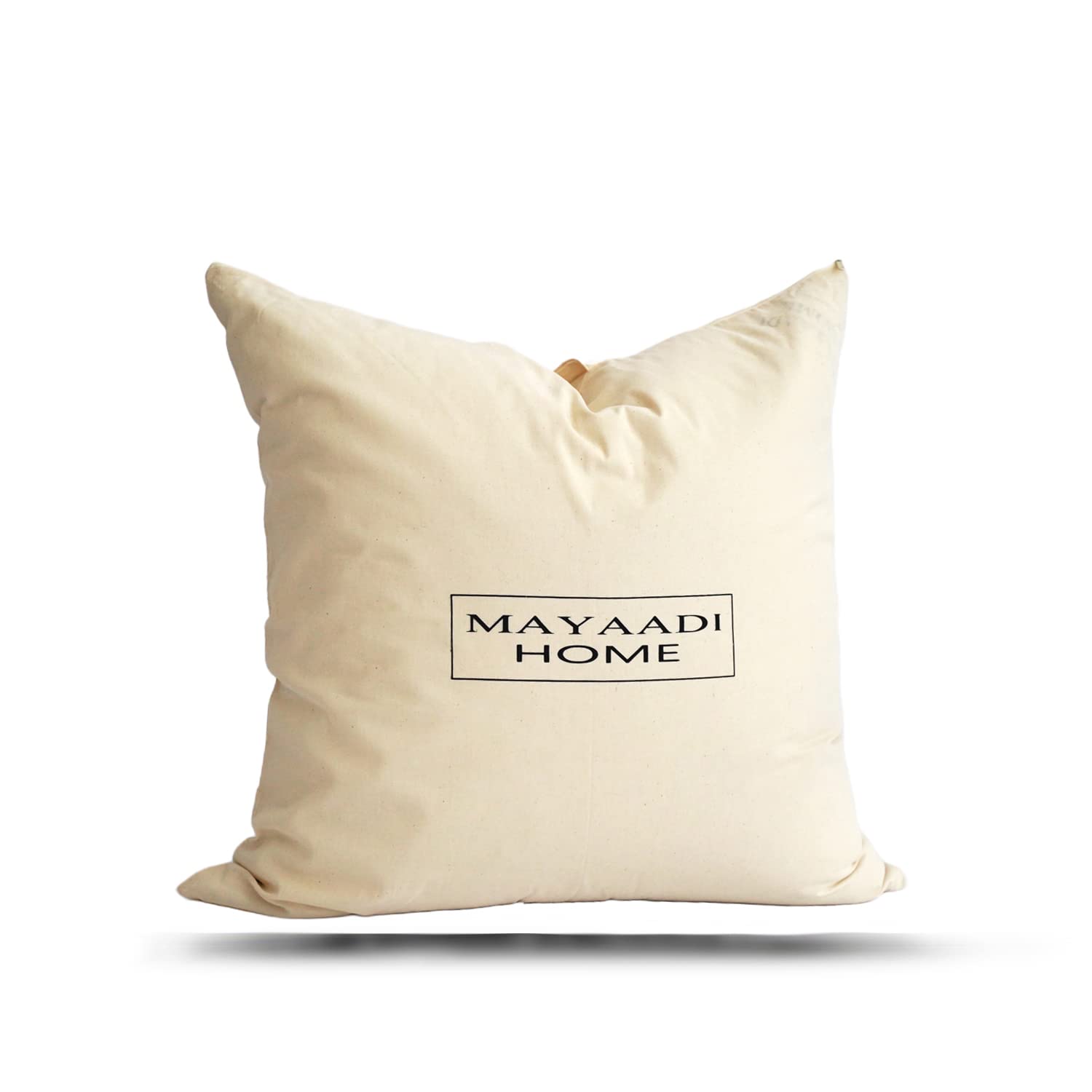 Mayaadi-Home Kopfkissen 80x80 cm | 1400g Füllung, 70% Daunen 30% Federn | 100% Natur Bezug aus Baumwolle | Optimales Kissen zum Schlafen | HS8 Daunenkissen