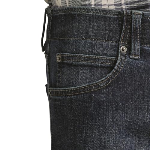 Lee Extreme Motion Straight Fit Tapered Leg Jean Maddox W33 L292