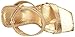 Guess Women's Bacio Wedge Sandal, Gold, 5
