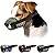 MUROM Print Dog Muzzle for Small Medium Large Dogs Puppy Pattern Adjustable Pet Muzzles Anti Barking Biting Mouth Cover (Tropical, S)