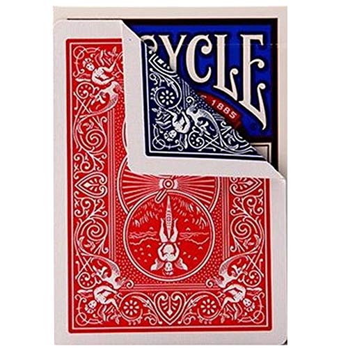 Merz67 LLC Bicycle Magic Gaff Deck (Red/Blue, Double Back)