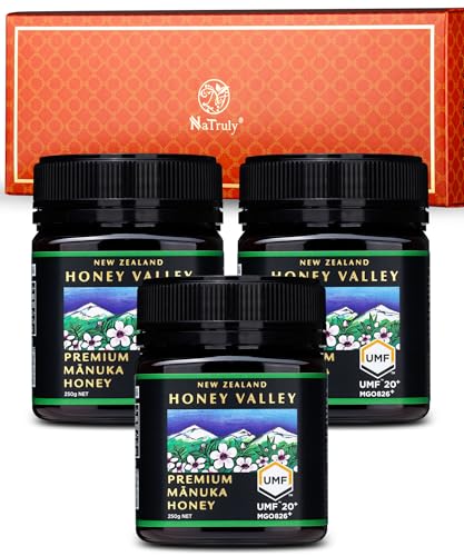 マヌカハニー ギフト HONEY VALLEY プレミアム マヌカハニー UMF20+ MGO826+ 250g 3個入り はちみつギフトセット ハニーバレー 正規品