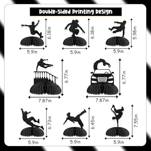Artículos de parkour con impresión a doble cara y base tridimensional estable 5