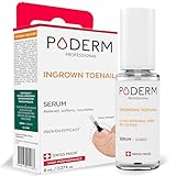 PODERM – 2 in 1 TOENAIL INTEGRAL RELIEVER – Soften Nail – Toe and Fingernail Pain Reliever – Emollient properties - 100% Natural Ingredients and Vegan – Quick & Easy – Swiss Made