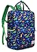 Kasgo Kinderrucksack Jungen, Niedlich Wasserabweisend Vorschule Kinder Rucksack Kindergarten Kleinkind Rucksack mit Brustgurt Dinosaurier