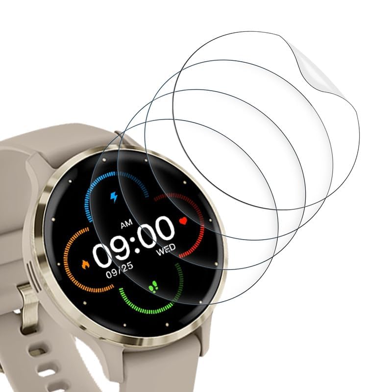 Wondoner für Soft TPU Displayschutz Garmin Venu 4 41mm Screen Protector [4 Stück] Schutzfolie Garmin Venu 4 41mm Folie Schutzglas [HD Displayschutzfolie][Ultra-klar][Anti-Kratzen]