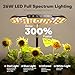 Ahopegarden Hydroponics Growing System kit: 12 Pods Indoor Herb Garden with Smart Environmental Detection - Full Spectrum LED Grow Light for Growing Vegetables，Herbs and Lettuce - Home Gardening