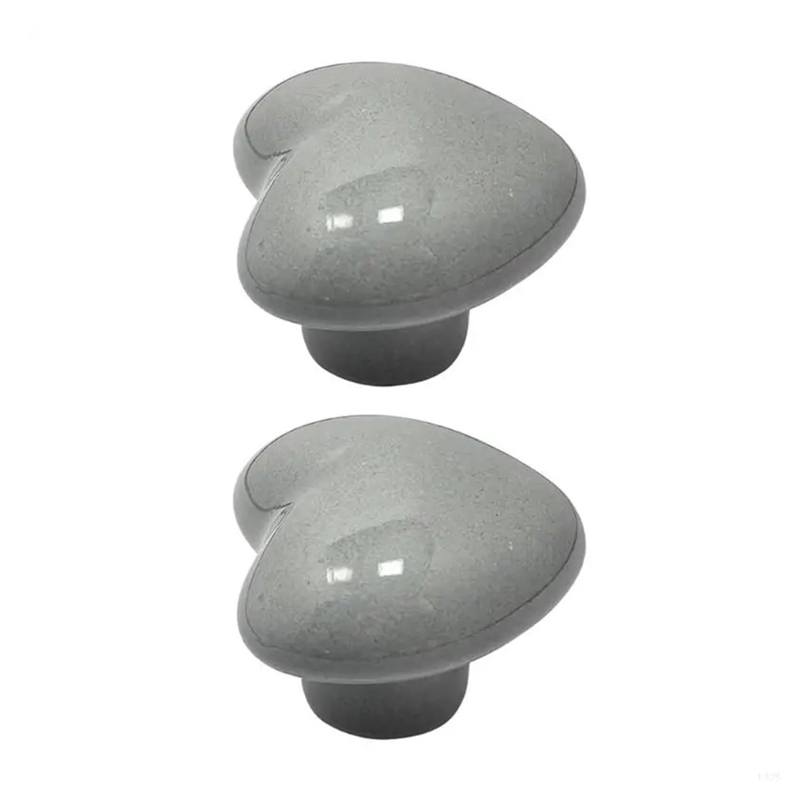 Zeahkri Cute Cabinet Handle 10pcs Colorful Ceramic Heart Cupboard Knobs