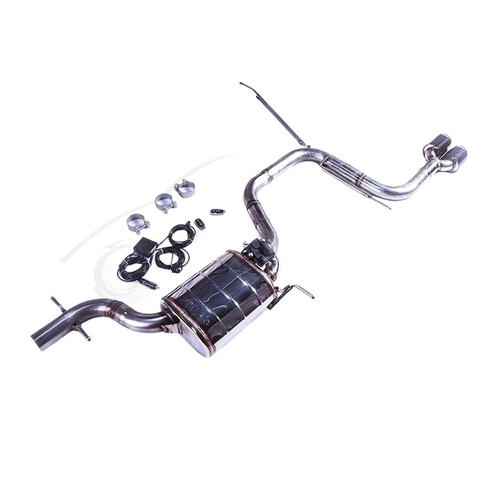 Turbo Splitter Zawór Pasuje do Volkswagen EOS 2.0T Catback 304 ze stali nierdzewnej regulowany tłumik wydechowy o wysokiej wydajności Zawory przedmuchy