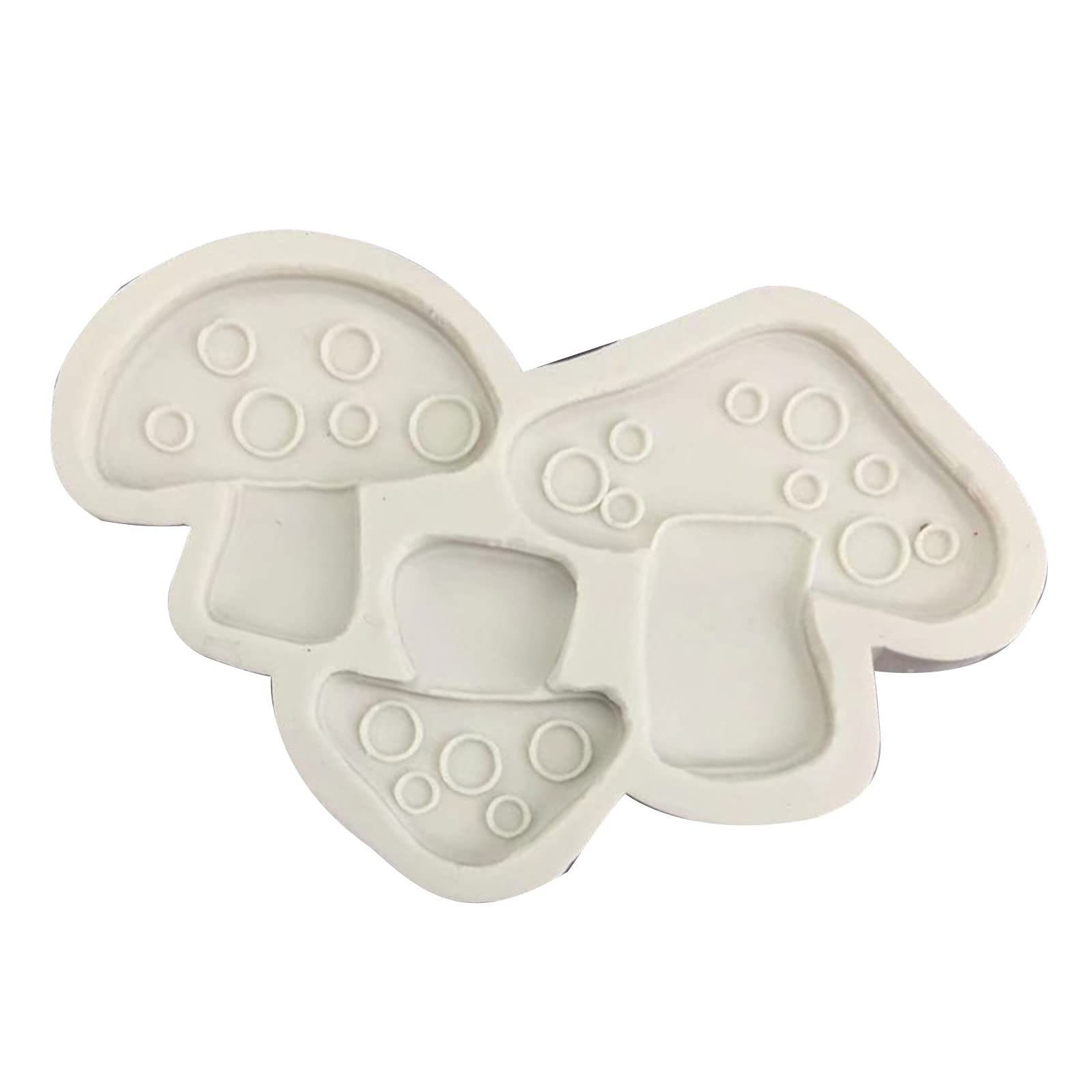 Tsophreniq Mushroom Shaped Cake Candy Molds Fondant Chocolate Silicone for Kitchen Dessert Fondant Silicone Mousse Molds for Baking