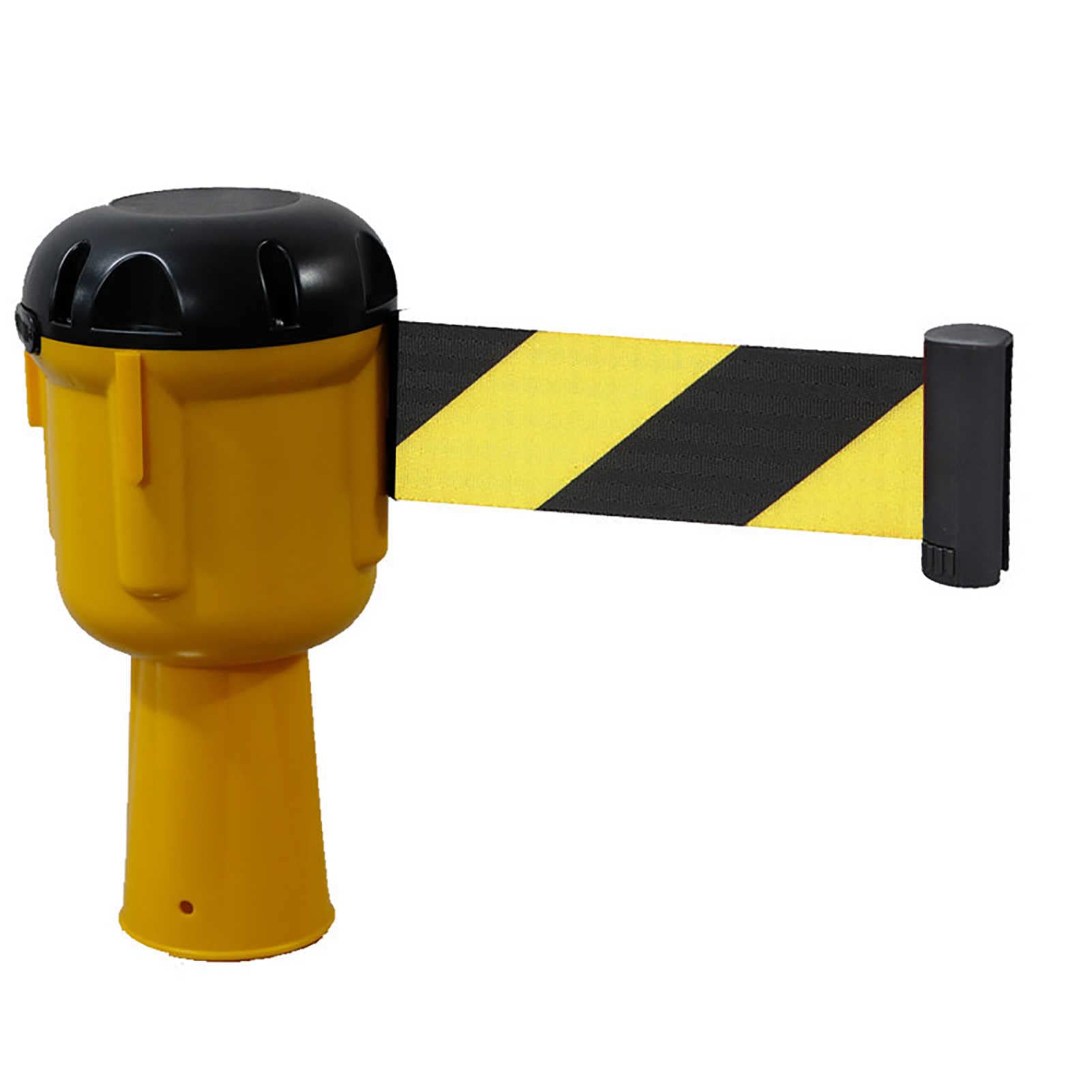 XJKH Retractable Wall Mount Caution Belt, Queue Barrier Belt,Retractable Barrier Tape,The Perfect Solution for Blocking Traffic and Pedestrian Areas