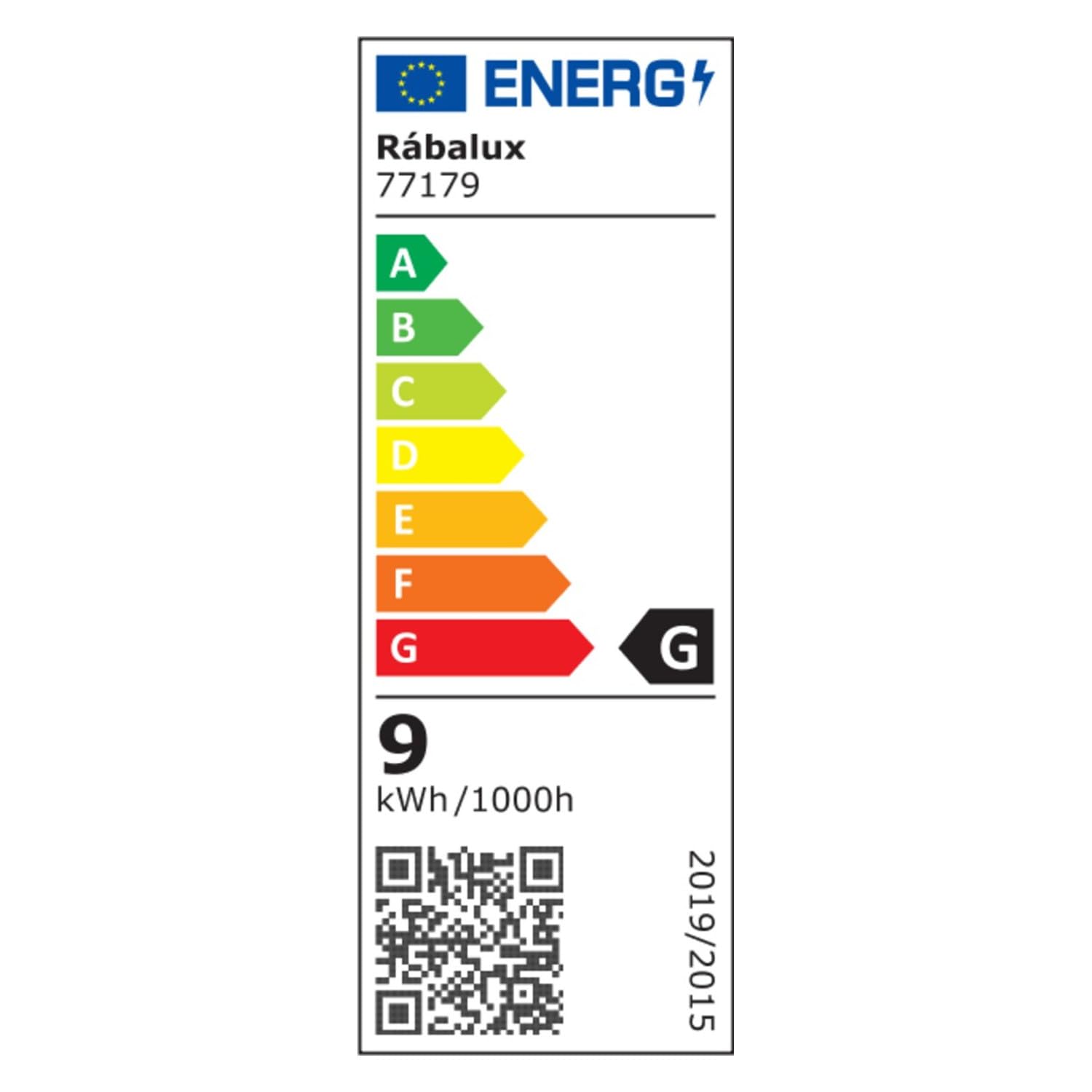 Kinkiet zewnętrzny LED Rabalux Gerla IP54 9 W (Antracyt)