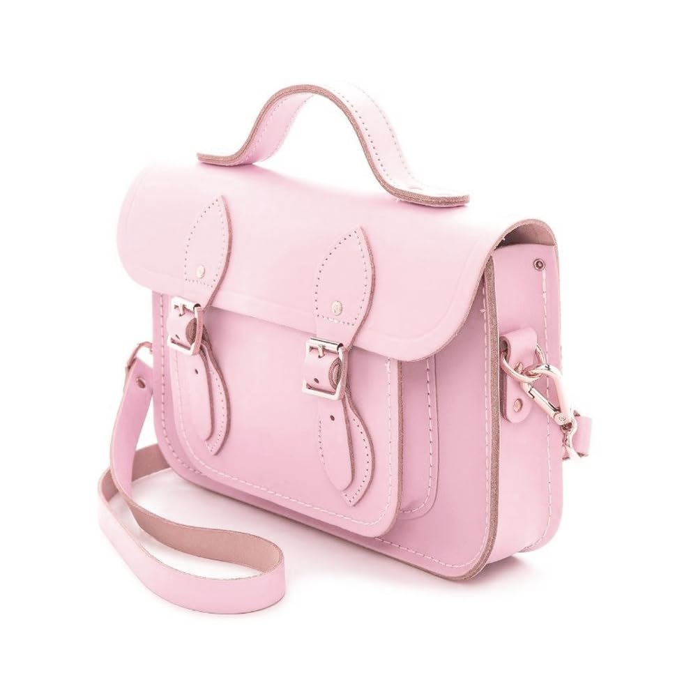 CABODYALS Kit De Sac En Cuir PU à Faire Soi-Même - Kit Complet Sac à Bandoulière Rose Avec Instructions