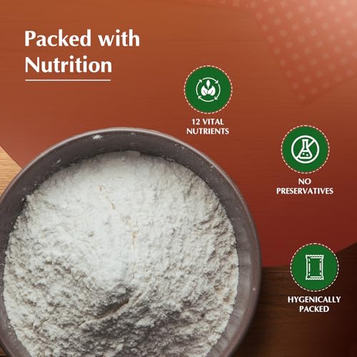 Image of Amazon Brand - Vedaka Bajra Flour | 1 Kg | Millet Flour | Atta