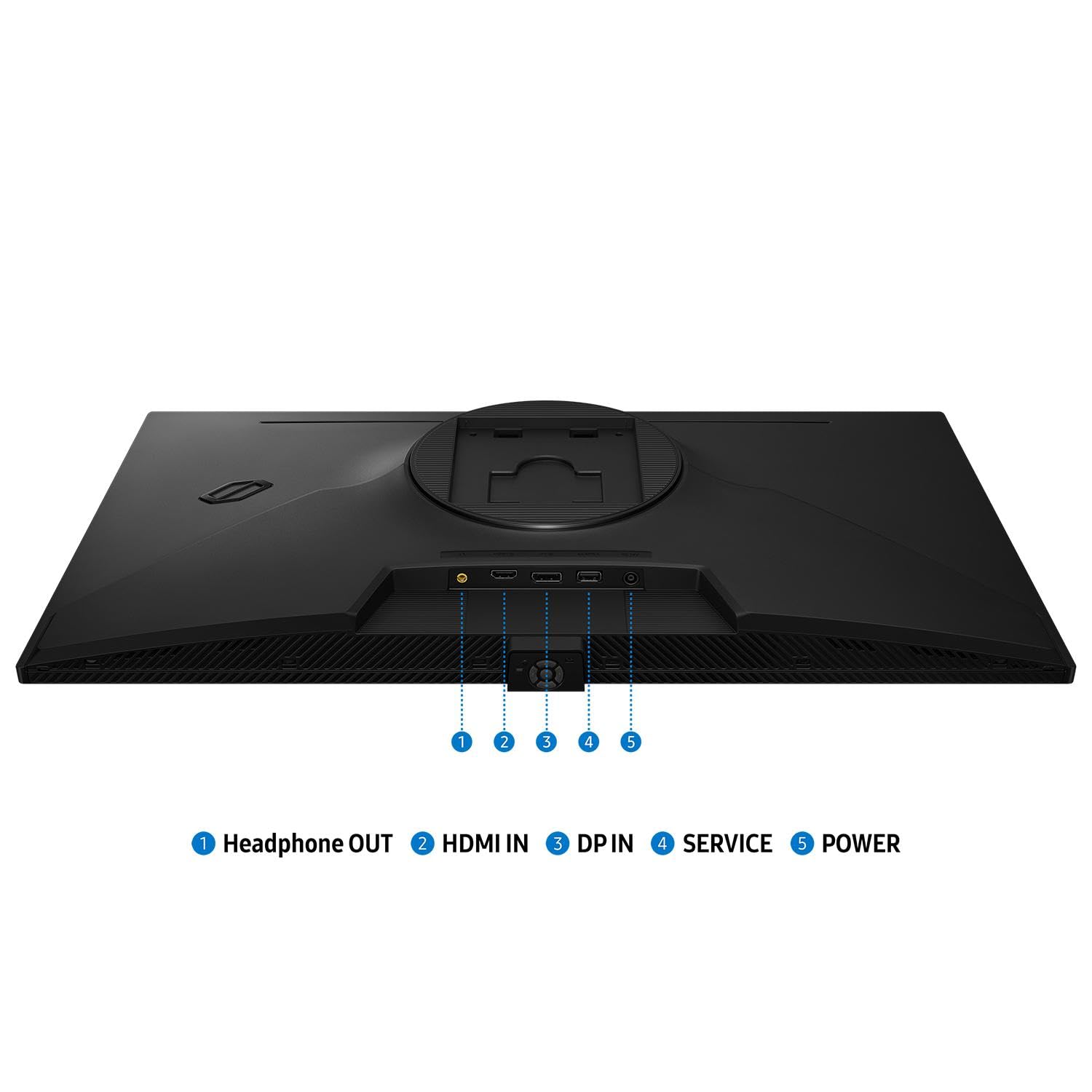 Samsung Écran Gaming Odyssey OLED G61SH 27", Dalle sans Reflets, 240Hz, QHD (2560 x 1440), 0,03ms, 1 000 000:1, Écran Plat, Ajustable en Hauteur, Inclinable, Pivotable, HDMI (2.0), LS27HG612SUXEN