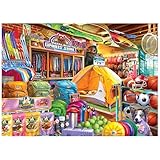 RoseArt Kodak Premium 1000 Piece Jigsaw Puzzle for Adults – Papa Bear Sporting Goods – Colorful Outdoor Camping & Sports Store Scene – Rich, Vivid Colors – 26.625 x 19.25 Inches