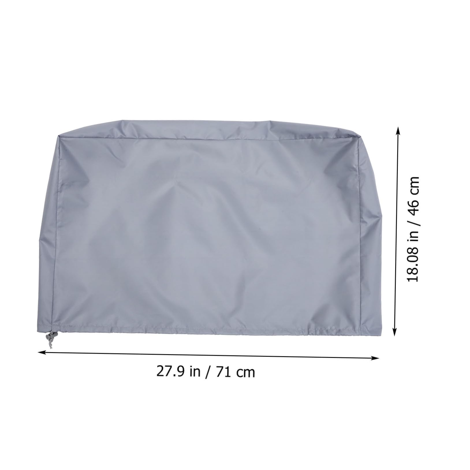 Angoily Monitor Cover Protective Sleeve for Desktops Durable Water-resistant Oxford Cloth Protector Fits Computer Monitors Blocks against Dirt and Scratches Protection