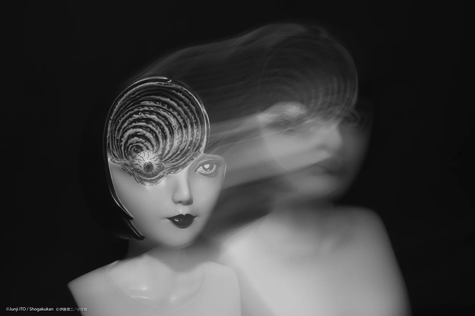 Unbox industries Junji Ito UZUMAKI Azami Kurotani Vinyl Bust - Image 4