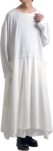 Amazon アズスーパーソニック カットソー ロング丈 モード系 アシメ ワンピース メンズ ホワイト F Tシャツ カットソー 通販 Amazon アズスーパーソニック カットソー ロング丈 モード系 アシメ ワンピース メンズ ホワイト F Tシャツ カットソー 通販