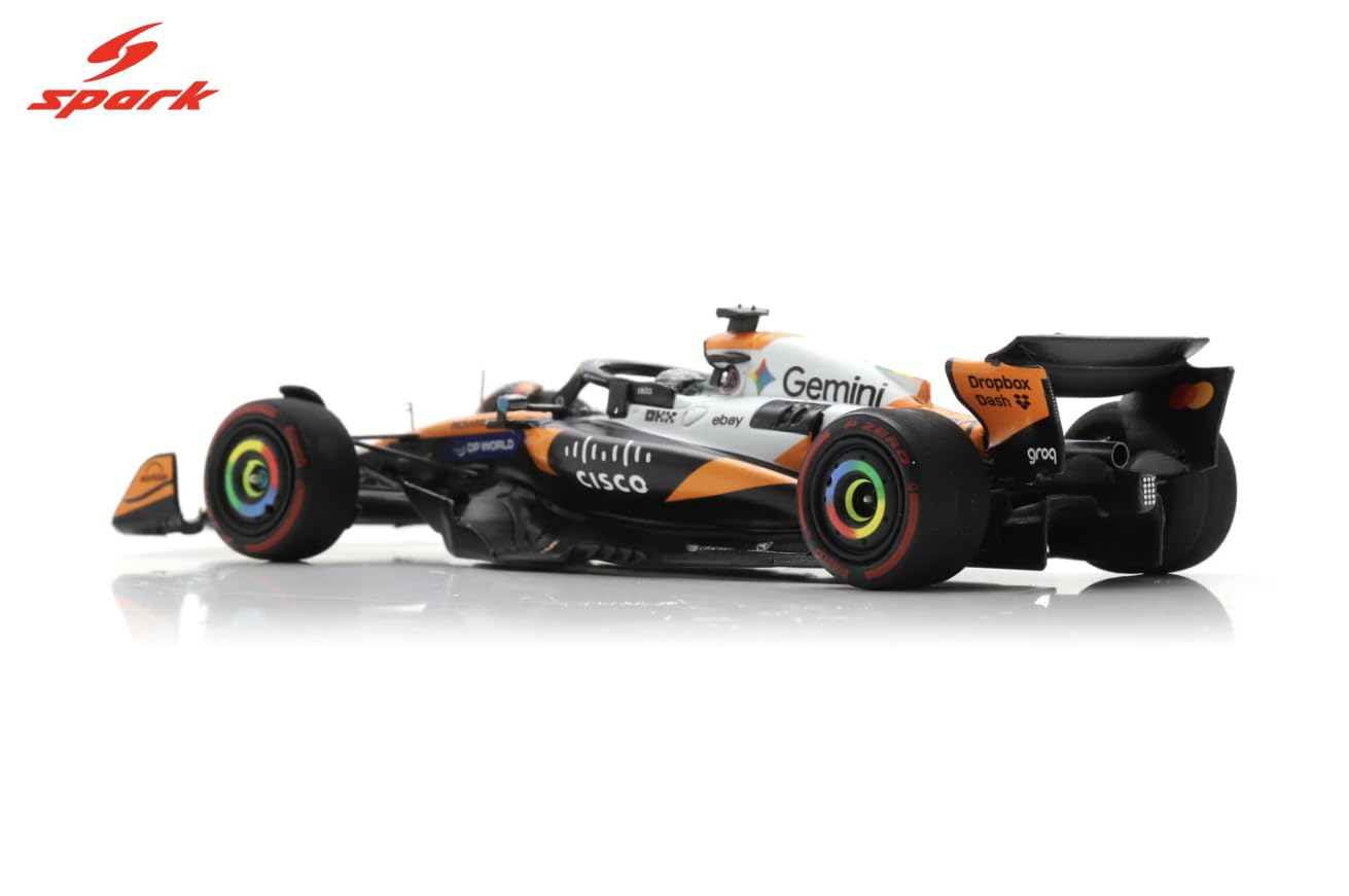 Spark McLaren F1 Oscar Piastri 2025 USA GP modellino in scala 1:43