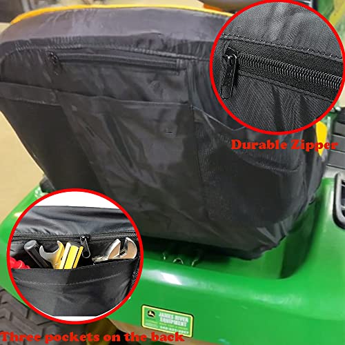 Sitzbezug für Rasenmäher, wasserdicht, kompatibel mit Skyour Deere, Kubota, Craftsman, Cub Cadet Mower, Universal-Rasenmäher, Traktorsitzbezüge bis zu 35,6 cm Höhe