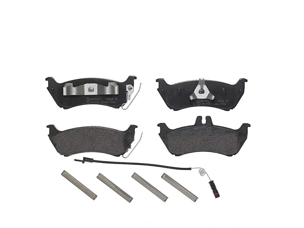 Brembo P 50 044 komplet klocków hamulcowych, hamulec tarczowy – (4-częściowy)