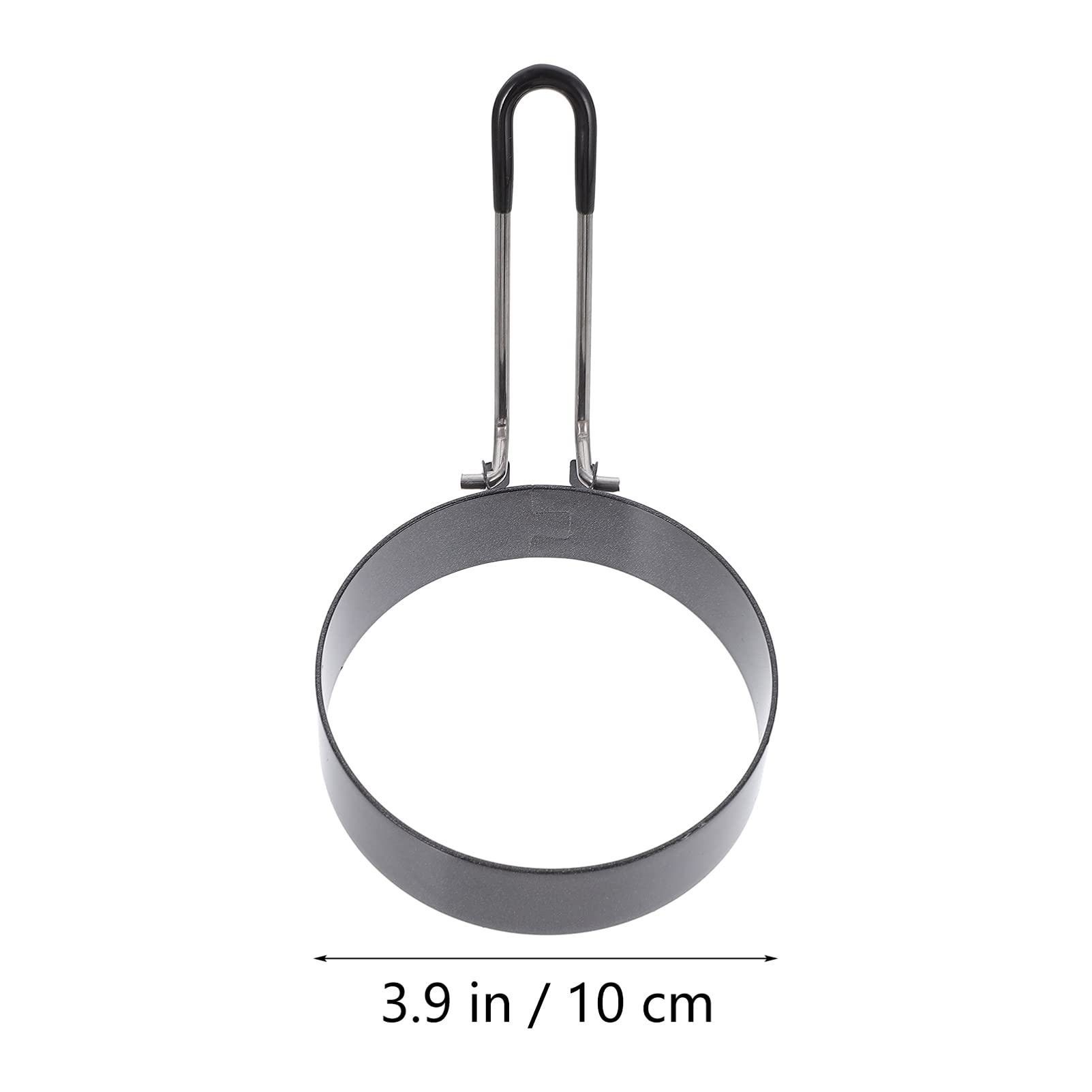 KICHOUSE 2pcs Non-stick Round for Pancakes and Sandwiches - Handle Practical Cooking Tool for Breakfast for Eggs and More