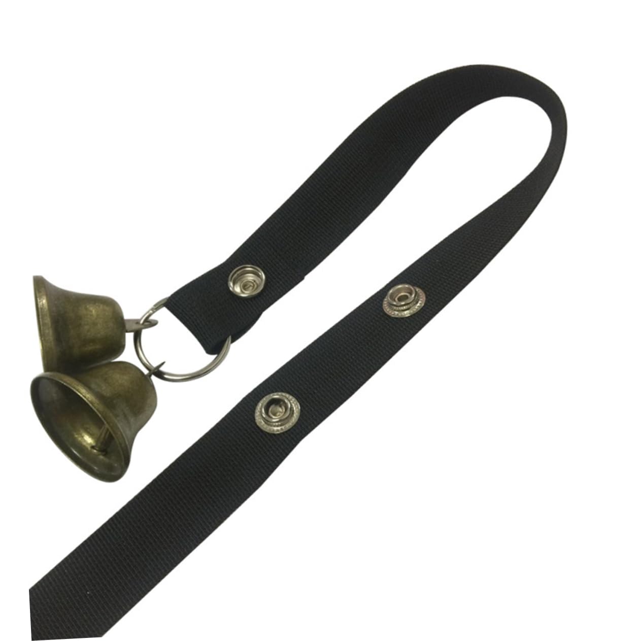 Hohopeti Pet Door Training Aid Dog Door Bells on Thicker Nylon Rope 7 Christmas Bells Durable for Potty Training