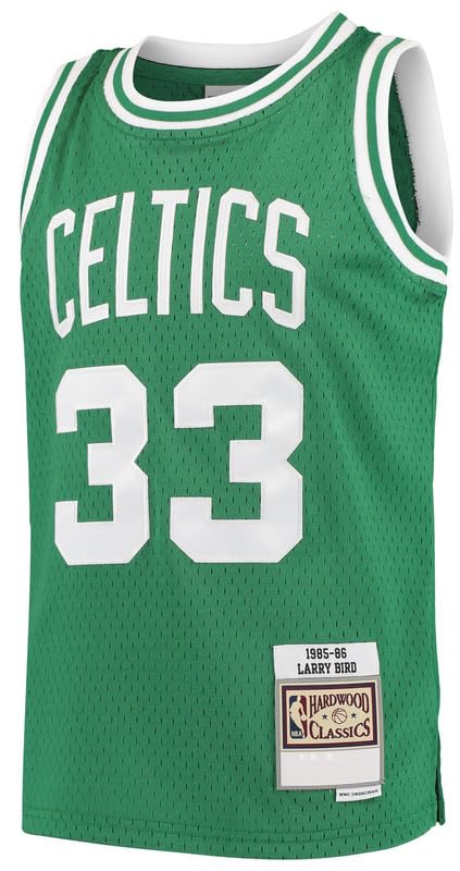 Larry Bird Boston Celtics Green Youth 8-20 Hardwood Classic Soul Swingman Player Jersey - Small 8