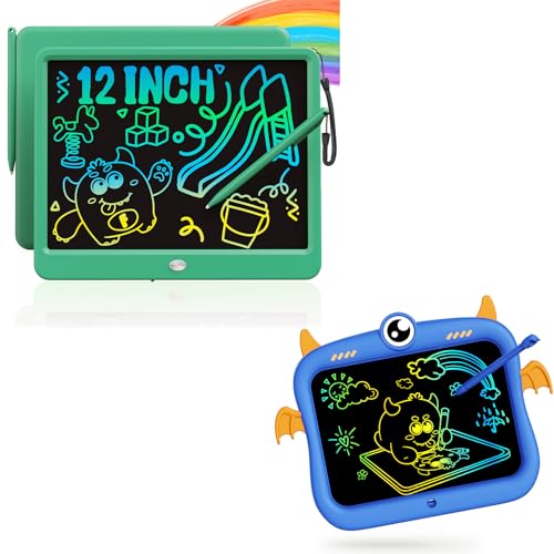 Image of TEKFUN 12INCH + 8.5INCH LCD Writing Tablet for Kids Boys Girls Toys