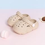 Toddler Kids Infant Boys Girls Cute Garden Clogs Water Sandals Slip On Shoes Slipper Slides Lightweight Outdoor Summer Children Beach Pool Play Shoes (Baby/Toddler Kids)