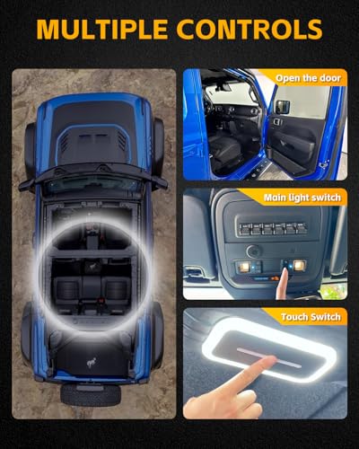 Luces de Techo Traseras LED para Ford Bronco 4 Puertas 2021-2025 miniatura 4