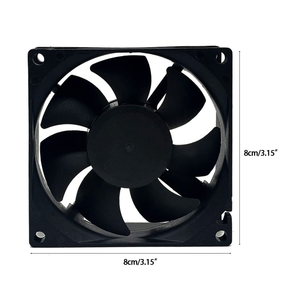 Potente ventola di raffreddamento brushless 5 V CPU ventola di raffreddamento 3000 giri/min potente cuscinetto a sfera lunga durata caso silenzioso radiatore silenzioso case per computer brushless CPU