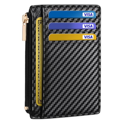 Image of Tipmile Mens RFID Wallet, Small Slim Business Credit Card Holder, Mens Gift