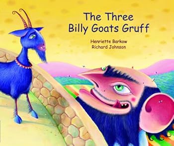 Paperback Three Billy Goats Gruff (English and Urdu Edition) Book